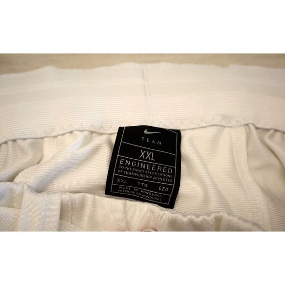 Nike CI3771-106 Men's Sz 2XL White/Black Vapor Pro Belted Football Pants - Picture 4 of 9